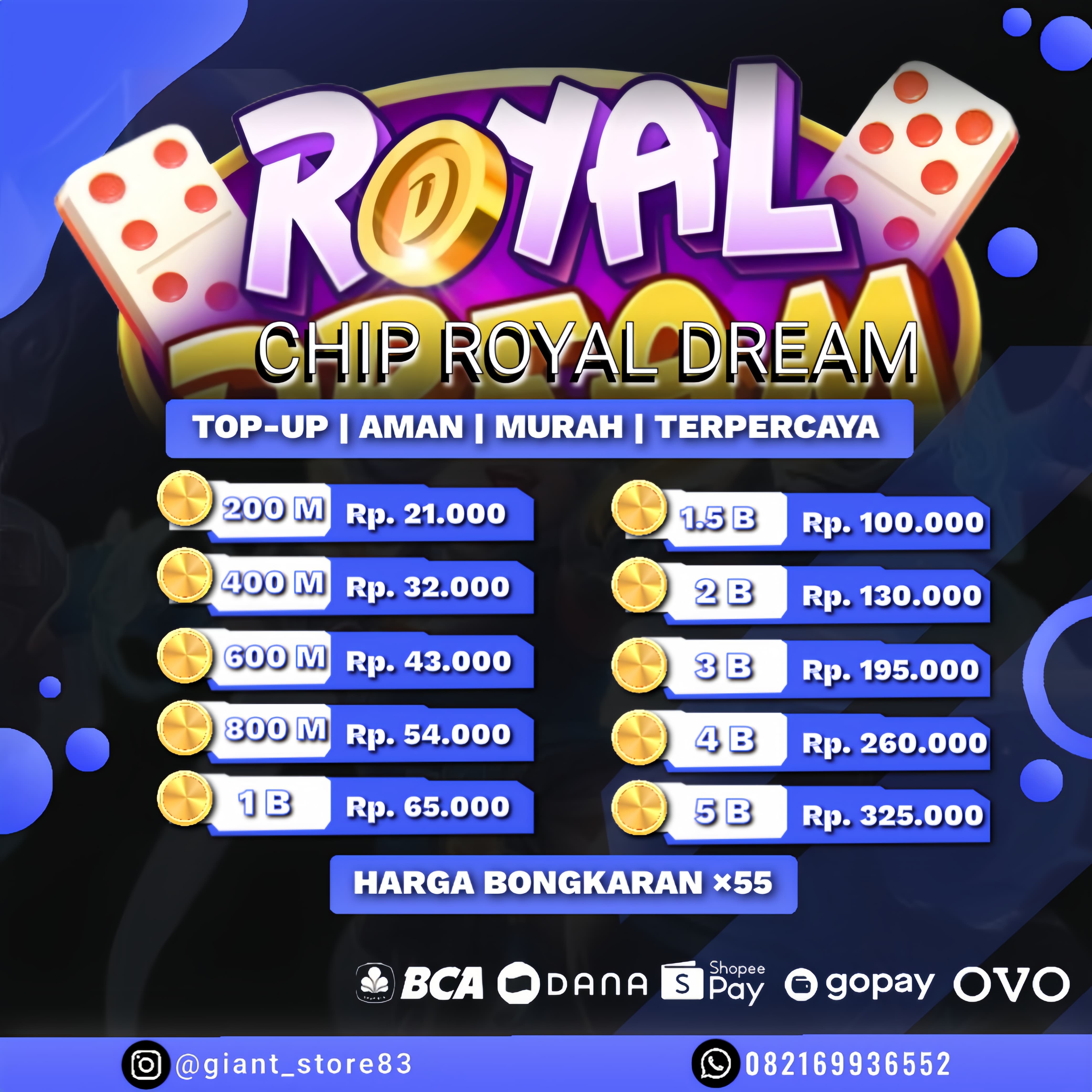 Harga Normal RD 800M